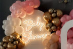 neon Baby Shower